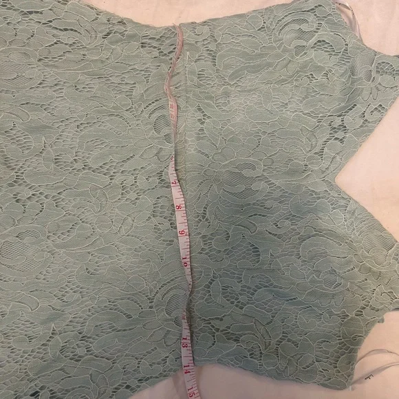 ❤️Mint Green Lace Maxi Dress - Picture 7 of 7